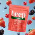 Sachê de chá solúvel Vital Slim sabor frutas vermelhas Leep Chás